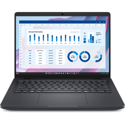 Laptop workstation dell pro max 14 mc14255, cu procesor ryzen ai 5 340, 14'' wva, 16 gb lpddr5x, 256 gb, amd radeon 840m, windows 11 pro, 3 ani garantie