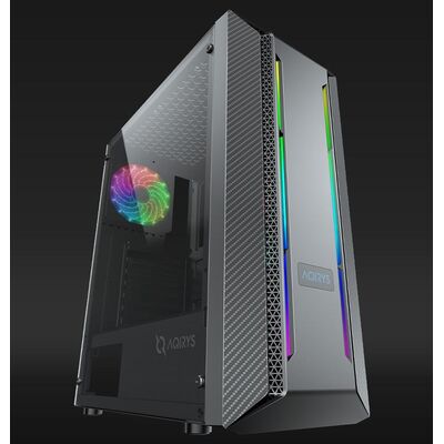 Carcasa aqirys mizar midi tower black rgb