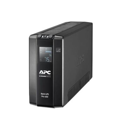 Back ups pro br 650va, 6 outlets, avr, lcd interface