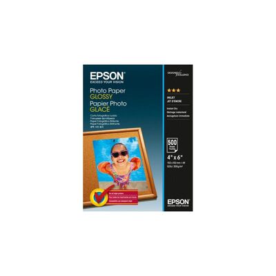 Hartie foto epson s042549, dimensiune 10x15cm, 500 coli, tip glossy, greutate 200g/m2
