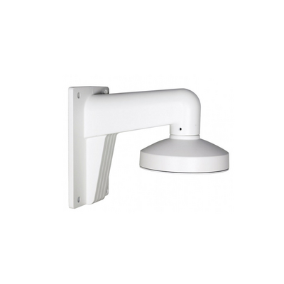 Suport montaj pe perete pentru camere dome hikvision ds-1273zj-140, material aliaj de aluminiu, pentru seria de camere ds-2cc51xxp(n), dimensiuni: Φ140×182×120mm, greutate: 703g