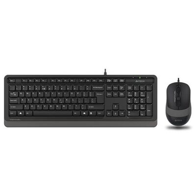 Kit tastatura si mouse a4tech - f1010 gr