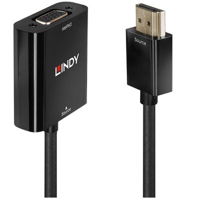 Adaptor lindy ly-38291 hdmi 1.3 to vga converter, negru