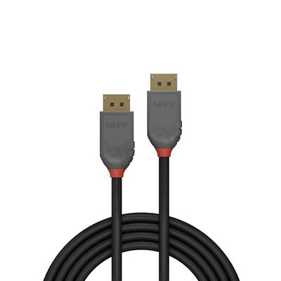 Cablu lindy ly-36483, displayport 1.2 cable, anthra line