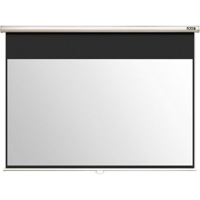 Ecran proiectie electric acer 100" - e100-w01mwr, 16:10, dimensiuni totale 221x 159 cm, greutate 10 kg, telecomanda, culoare alb mat