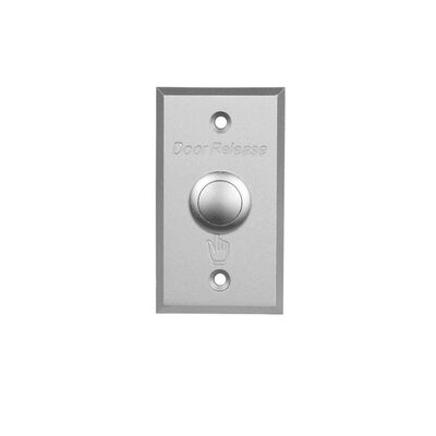 Buton de iesire incastrabil nd-eb05; iesire contact: no/nc; tensiune: 250vac; 2a; auto reset; material: aluminiu; dimensiuni: (l x w x h) 86 x50 x 40mm;
