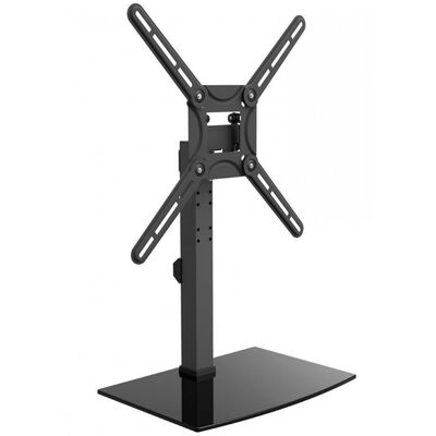 Suport tv de podea, barkan s320.b, fix, 29"-58", vesa 400x400, suporta pana la 25kg, negru