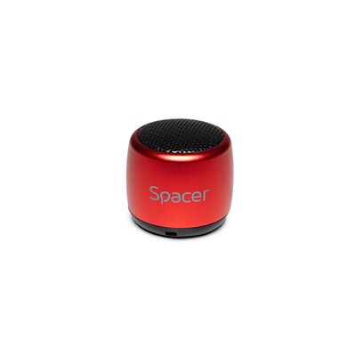 Boxa spacer portabila, 2h autonomie, rms 3w, control volum, acumulator 300mah, distanta de functionare pana la 10m, microfon incorporat, incarcare usb