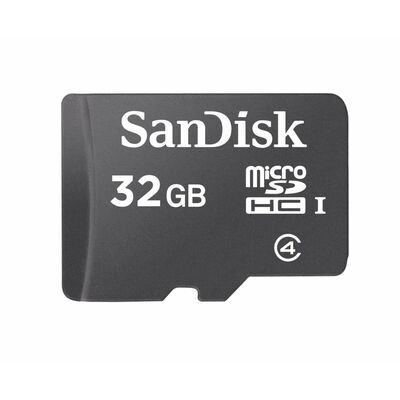 Card de memorie sandisk microsd, 32gb, class 4