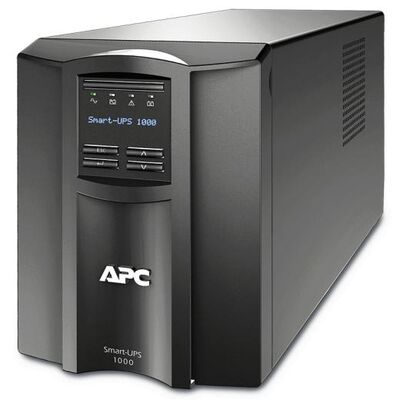 Ups apc smart-ups smt line-interactive / sinusoidala 1000va / 700w 8conectori c13, baterie rbc6, optional extindere garantie cu 1/3 ani (wbextwar 1yr-sp-02/wbextwar3yr-sp-02) cu smart conect