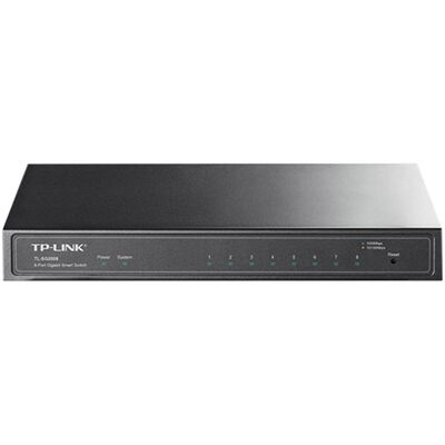 Switch tp-link tl-sg2008p, 8 port, 10/100/1000 mbps