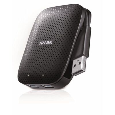 Hub usb tp-link uh400, 4 porturi usb 3.0, negru