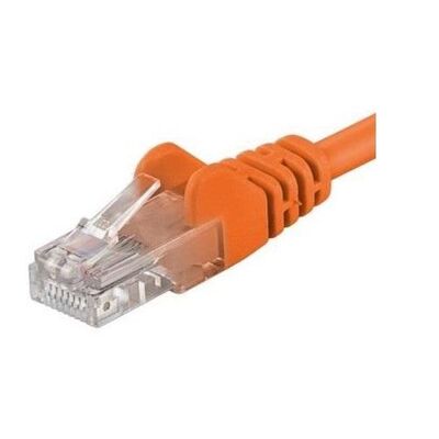 Patchcord utp rj45-rj45 cat.6 2m portocaliu,utp-6-2-o, pachcord din cupru