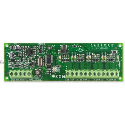 Modul de extensie paradox, 8 zone cablate + 1xpgm
