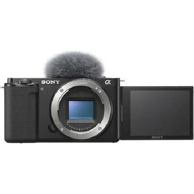 Sony alpha zv-e10 camera mirrorless pentru vlogging 4k body