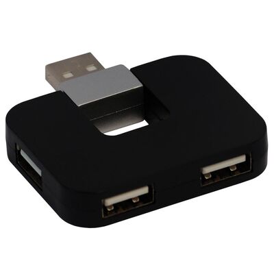 Hub spacer, sph-316; 4 porturi usb 2.0 extern; culoare: negru.