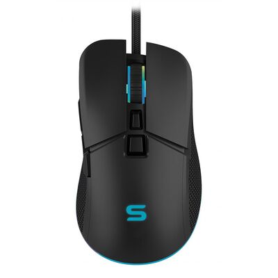 Mouse gaming serioux kayel, senzor sunplus 199, 800-6400 dpi, switch huano, pana la 20 milioane de click-uri, 7 butoane, 6 moduri de iluminare rgb, cablu usb 1.5m, plug and play, compatibil cu windows 2000/xp/9x/vista/7/8/10