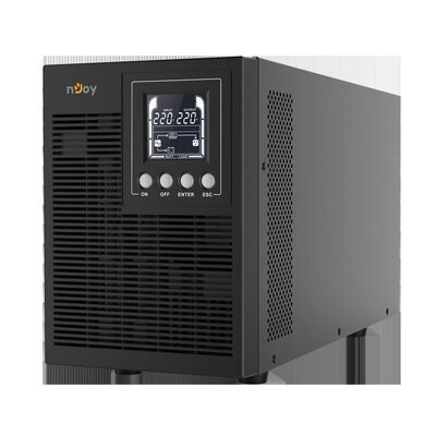 Ups njoy echo pro 2000, 2000va/1600w, on-line, led, 3 prize schuko