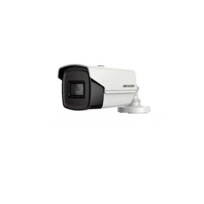Camera de supraveghere hikvision turbo hd outdoor bullet, ds-2ce16h8t- it5f(3.6mm); 5mp; fixed lens: 3.6mm; 5mp@20fps, 4mp@25fps(p)/30fps(n) (default), exir, 80m ir, outdoor exir bullet, icr, 0.005 lux/f1.2, 12vdc, smart ir, true wdr, 3d dnr, osd menu(up 