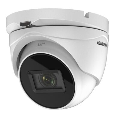 Camera supraveghere hikvision turbo hd dome ds-2ce79h8t-ait3zf(2.7- 13.5mm); 5mp; ultra-low light; 5 mp cmos; rezolutie: 2560 × 1944@20fps; iluminare: 0.003 lux @ (f1.2, agc on), 0 lux with ir; lentila varifocala motorizata: 2.7-13.5mm, distanta ir: 60m, 