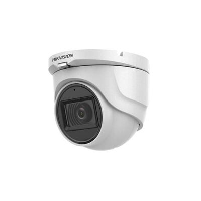 Camera supraveghere hikvision turbo hd turret ds-2ce76d0t-itmf(2.8mm)c, 2mp, senzor: 2 mp cmos, rezolutie: 1920 × 1080@30fps, iluminare: 0.01 lux@(f1.2, agc on), 0 lux cu ir, lentila: 2.8 mm, distanta ir: 30m, smart ir, digital wdr/icr/agc/awb/2d dnr/blc/