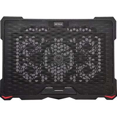 Cooling pad serioux, srxncp035, dimensiuni: 415*295*27mm , compatibilitate maxima laptop: 17.3 inch, numar ventilatoare: 5, dimensiune ventilator: 1 x 120*120*15mm / 4 x 70*7*15mm, nivel zgomot:, 20dba, tensiune alimentare: dc 5v, viteza rotatie maxima: 1