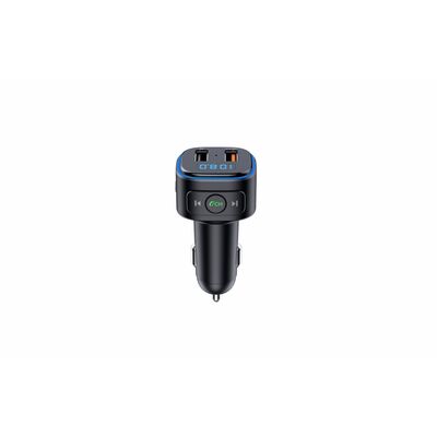 Modulator fm serioux abfm46, bluetooth 5.0 , raza actiune de până la 5 m, voltaj intrare: 1x dc 12v/24v, 2 porturi usb: 1 x usb qc3.0 1 x usb audio (pana la 32 gb), format muzica: mp3/wma/wav, frecvența fm: 87.5mhz - 108.0mhz , microfon incorporat, functi