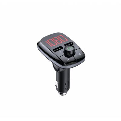 Modulator fm serioux abfm50, bluetooth 5.0 , raza actiune de până la 5 m, voltaj intrare: 1x dc 12v/24v ,2 porturi usb: 1x usb dc5v 2.4a max 1 x usb audio (pana la 32 gb), slot microsd (pana la 32 gb), format muzica: mp3/wma/wav, frecvența fm: 87.5mhz - 1