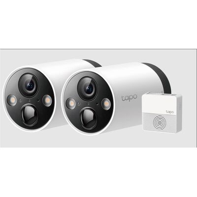 Kit camere supraveghere wifi, wireless tapo c420s2, 2.4 ghz, wpa/wpa2- psk, detectează mișcarea,persoane, animale si autovehicule, senzor: 1/3", rezolutie: 2k qhd (2560 × 1440 px), unghi de vizualizare: 113°, ir 15m, protocol wi-fi: ieee 802.11b/g/n, 2.4 