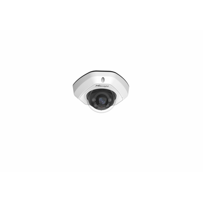 Camera supraveghere milesight ai vandal-proof mini dome ms-c8173-pd (2.8mm), 8mp, senzor: 1/2.8" progressive scan cmos; rezolutie: 3840*2160 @30fps; iluminare color: 0.012lux@f1.6b/w: 0 lux with ir on; lentila 2.8mm ; distanta ir: 30m, 120db super wdr; co