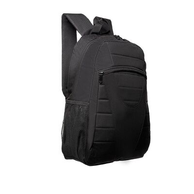 Rucsac laptop spacer spb18906 15.6", 1x compartiment, buzunar frontal, 2x buzunar lateral, waterproof, nylon, negru