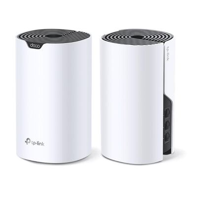 Tp-link sistem mesh wi-fi pentru întreaga casă ac1900, deco s7(2- pack);wi-fi 5, standarde wireless: ieee 802.11ac/n/a 5 ghz, ieee 802.11n/b/g 2.4 ghz, viteza wireless: 5 ghz: 1300 mbps, 2.4 ghz: 600 mbps, 3 x antene interne, mu-mimo, mod router, mod acce