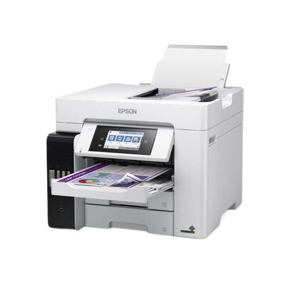 Multifunctional inkjet color ciss epson l6580, dimensiune a4 (printare, copiere, scanare, fax), viteza 32 ppm alb-negru, 32ppm color, rezolutie 4800x1200 dpi, alimentare hartie 250 coli, adf 50 coli scanner cis rezolutie 1200x2400 dpi, dadf, fax memorie 1