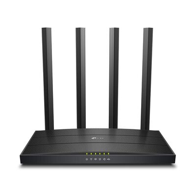 Tp-link ac1200 wireless mu-mimo gigabit router, archer c6u, ieee 802.11ac/n/a 5 ghz ieee 802.11n/b/g 2.4 ghz, 5 ghz: 867 mbps (802.11ac), 2.4 ghz: 300 mbps (802.11n), 1x port wan, 4x port lan gigabit, 1x port usb 2.0, 12v