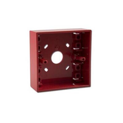 Baza pentru montaj apararent mus041w; culoare rosie