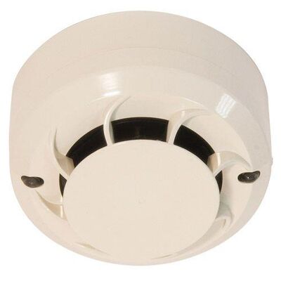 Detector de fum morley-ias cu izolator, culoare ivory;mi-pse-s2i-iv