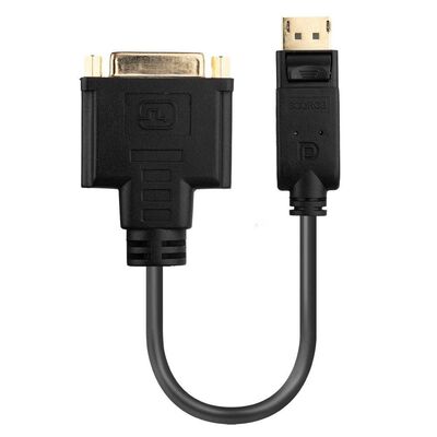 Adaptor lindy ly-41004, displayport 1.2 to dvi, negru