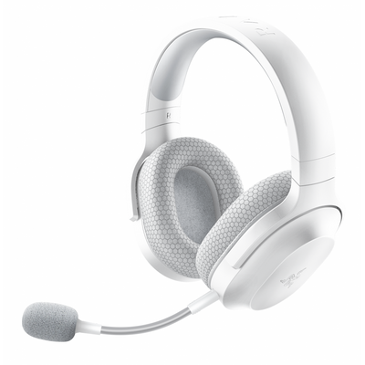 Casti cu microfon razer barracuda x - mercury (2022)