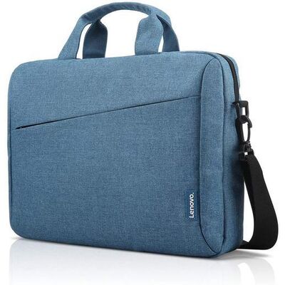 Geanta laptop lenovo casual toploader t210, 15.6", blue, rezistent la apa, compartiment accesorii, compartiment laptop captusit, material: textil, dimensiuni externe: 362 x 22 x 250 mm, greutate: 465g